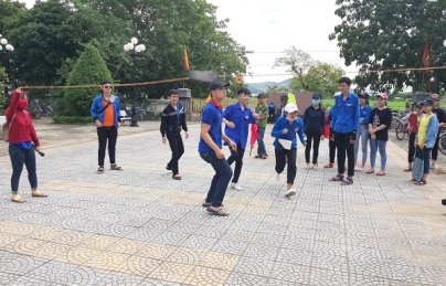 Hòa Phong: Cụm Chi đoàn thôn Cẩm Toại Đông, Cẩm Toại Trung, Cẩm Toại Tây tổ chức hành trình trò chơi lớn với chủ để 