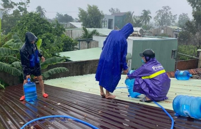 KÍCH HOẠT CÁC ĐỘI PHẢN ỨNG NHANH PHÒNG CHỐNG LỤT BÃO