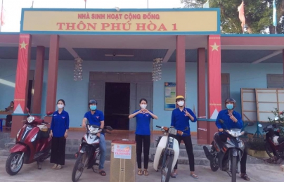TUỔI TRẺ HÒA NHƠN XUNG PHONG TRÊN MẶT TRẬN PHÒNG CHỐNG DỊCH