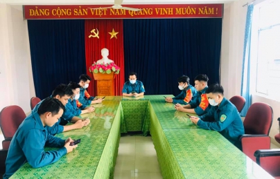 HÒA SƠN: CHI ĐOÀN QUÂN SỰ HƯỞNG ỨNG CUỘC THI TRỰC TUYẾN TÌM HIỂU NGHỊ QUYẾT ĐẠI HỘI ĐẢNG LẦN THỨ XIII