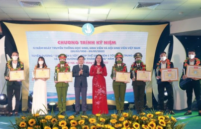  Tuyên dương 291 “Sinh viên 5 tốt” và 109 “Sao Tháng Giêng”