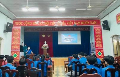 HÒA NINH TỔ CHỨC HỘI NGHỊ HỌC TẬP, QUÁN TRIỆT NGHỊ QUYẾT 04-NQ/HU CỦA BAN CHẤP HÀNH ĐẢNG BỘ HUYỆN HOÀ VANG