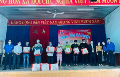 HÒA NINH: CHƯƠNG TRÌNH TÌNH NGUYỆN “XUÂN YÊU THƯƠNG 2022” 