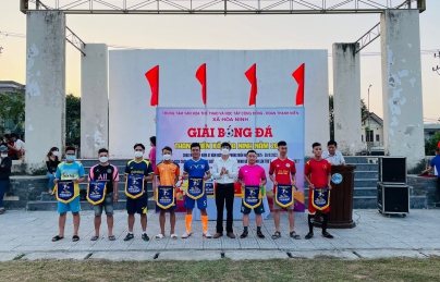 HÒA NINH: TỔ CHỨC GIẢI BÓNG ĐÁ THANH NIÊN XÃ HÒA NINH NĂM 2022