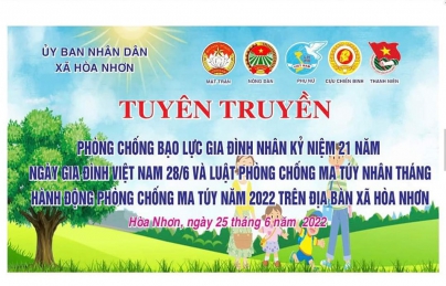 HÒA NHƠN: TỔ CHỨC TUYÊN TRUYỀN PHÒNG CHỐNG BẠO LỰC GIA ĐÌNH VÀ LUẬT PHÒNG CHỐNG MA TÚY 