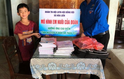 HÒA LIÊN: TỔ CHỨC CHƯƠNG TRÌNH “VÌ ĐÀN EM THÂN YÊU”, NGÀY HOẠT ĐỘNG CAO ĐIỂM “CHIẾN SĨ TÌNH NGUYỆN VÌ ĐÀN EM THÂN YÊU”