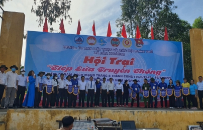HÒA KHƯƠNG: TỔ CHỨC HỘI TRẠI 