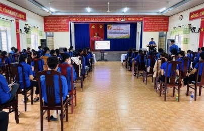 HÒA TIẾN: TỔ CHỨC THÀNH CÔNG HỘI THI “RUNG CHUÔNG VÀNG”