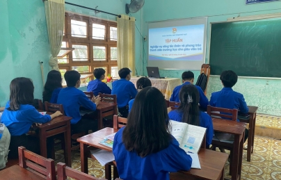 ĐOÀN TRƯỜNG THPT PHẠM PHÚ THỨ TỔ CHỨC TẬP HUẤN NGHIỆP VỤ CÔNG TÁC ĐOÀN VÀ PHONG TRÀO THANH NIÊN TRƯỜNG HỌC CHO GIÁO VIÊN TRẺ