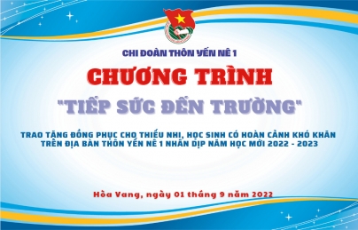 CHI ĐOÀN THÔN YẾN NÊ 1:TỔ CHỨC CHƯƠNG TRÌNH 