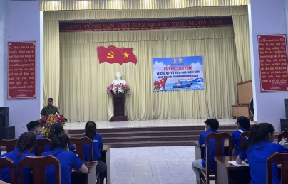 TUYÊN TRUYỀN VỀ CHỦ QUYỀN BIỂN ĐẢO, BIÊN GIỚI CHO THANH THIẾU NHI NĂM 2023