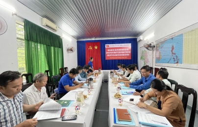 HUYỆN ĐOÀN HÒA VANG TỔ CHỨC GIÁM SÁT KẾT QUẢ TRIỂN KHAI VÀ THỰC HIỆN NGHỊ QUYẾT SỐ 04-NQ/HU CỦA BAN CHẤP HÀNH ĐẢNG BỘ HUYỆN