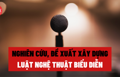 Nghiên cứu, đề xuất xây dựng Luật Nghệ thuật biểu diễn