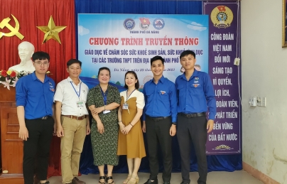 CHƯƠNG TRÌNH TRUYỀN THÔNG GIÁO DỤC VỀ CHĂM SÓC SỨC KHỎE SINH SẢN, SỨC KHỎE TÌNH DỤC TẠI TRƯỜNG THPT ÔNG ÍCH KHIÊM