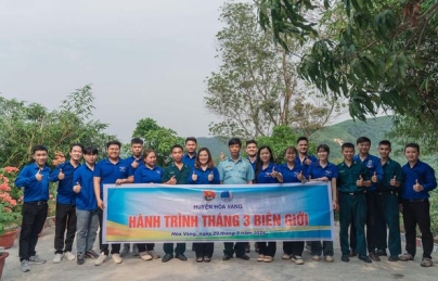 HÒA VANG: TỔ CHỨC HÀNH TRÌNH THÁNG 3 BIÊN GIỚI NĂM 2024