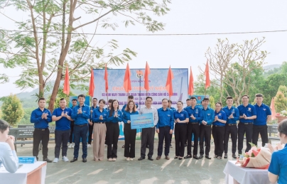 HÒA VANG: TỔ CHỨC CHƯƠNG TRÌNH KỶ NIỆM 93 NĂM NGÀY THÀNH LẬP ĐOÀN TNCS HỒ CHÍ MINH (26/3/1931-26/3/2024) VÀ BÀN GIAO CÔNG TRÌNH THÀNH NIÊN HUYỆN HÒA VANG NĂM 2024