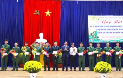 Hoà Vang: Gặp mặt và tư vấn nghề nghiệp cho 222 quân nhân xuất ngũ năm 2024