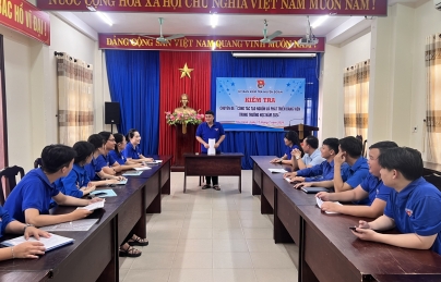 HÒA VANG: KIỂM TRA CHUYÊN ĐỀ “CÔNG TÁC TẠO NGUỒN VÀ PHÁT TRIỂN ĐẢNG VIÊN TRONG TRƯỜNG HỌC NĂM 2024 ” 