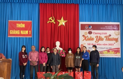CHƯƠNG TRÌNH XUÂN YÊU THƯƠNG 2023