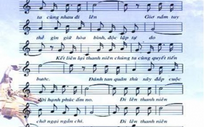 Cờ, huy hiệu, đoàn ca