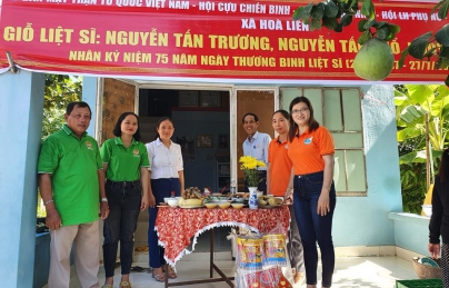 HÒA LIÊN: TỔ CHỨC ĐÁM GIỖ LIỆT SĨ - MÂM CƠM TRI ÂN