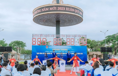KHÁNH THÀNH CÔNG TRÌNH THANH NIÊN “SỨC TRẺ HÒA VANG”