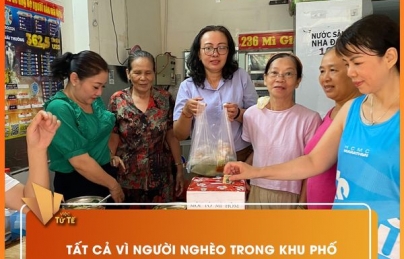 TẤT CẢ VÌ NGƯỜI NGHÈO TRONG KHU PHỐ